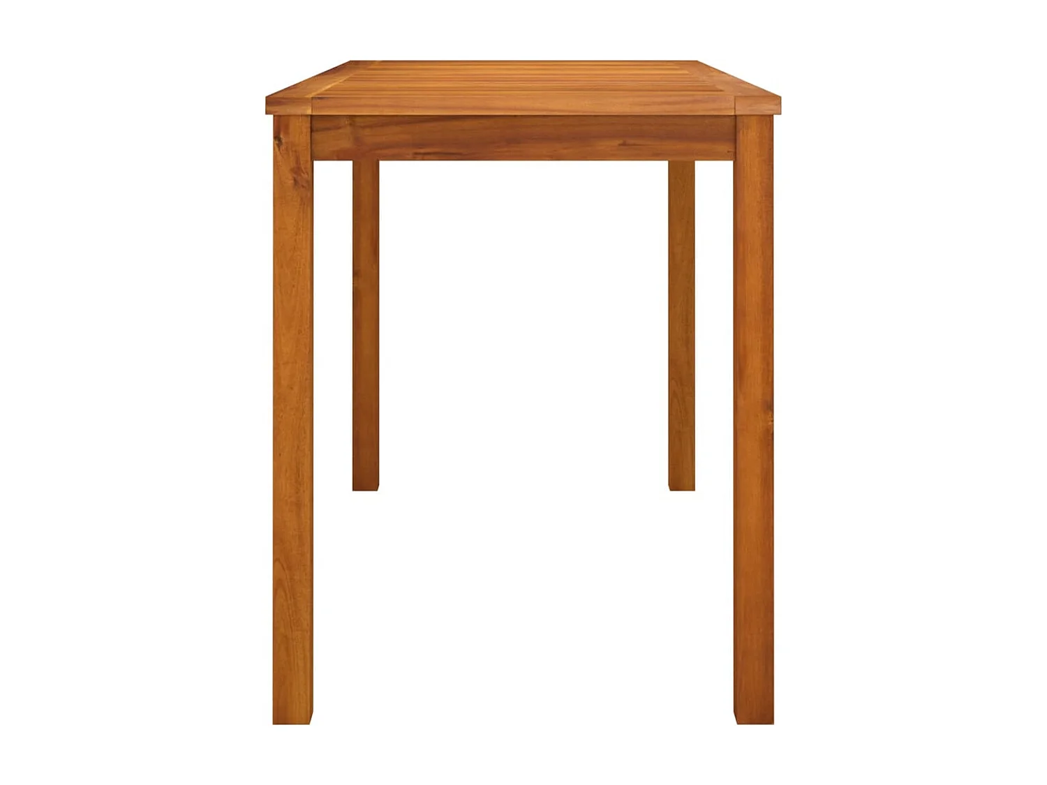 Gartentisch 110x55x67 cm Massivholz Akazie