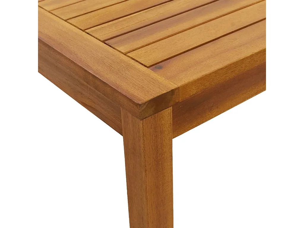 Table de jardin 110x55x67 cm Bois d'acacia solide