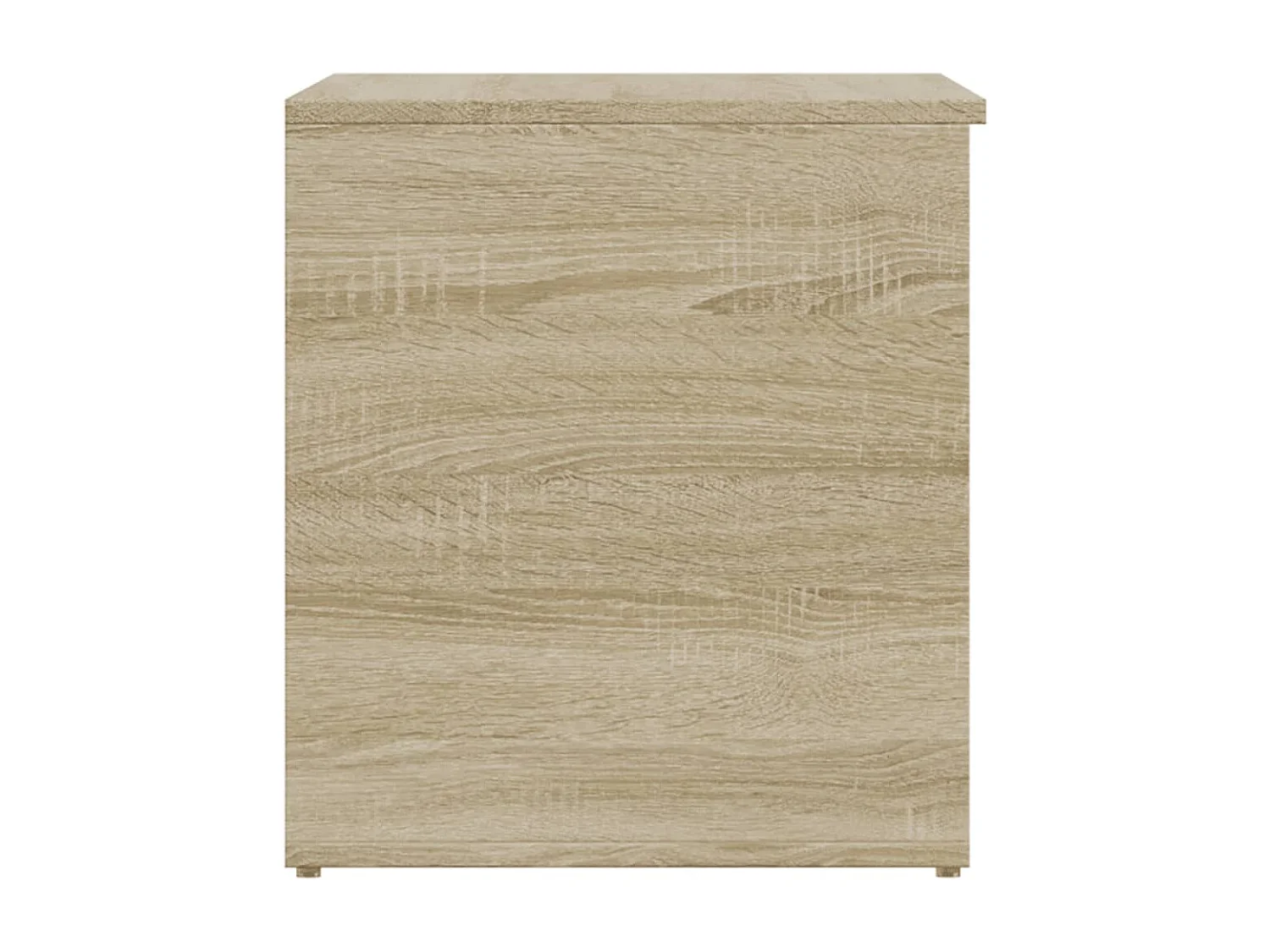 Opbergkist 84x42x46 cm bewerkt hout sonoma eikenkleurig