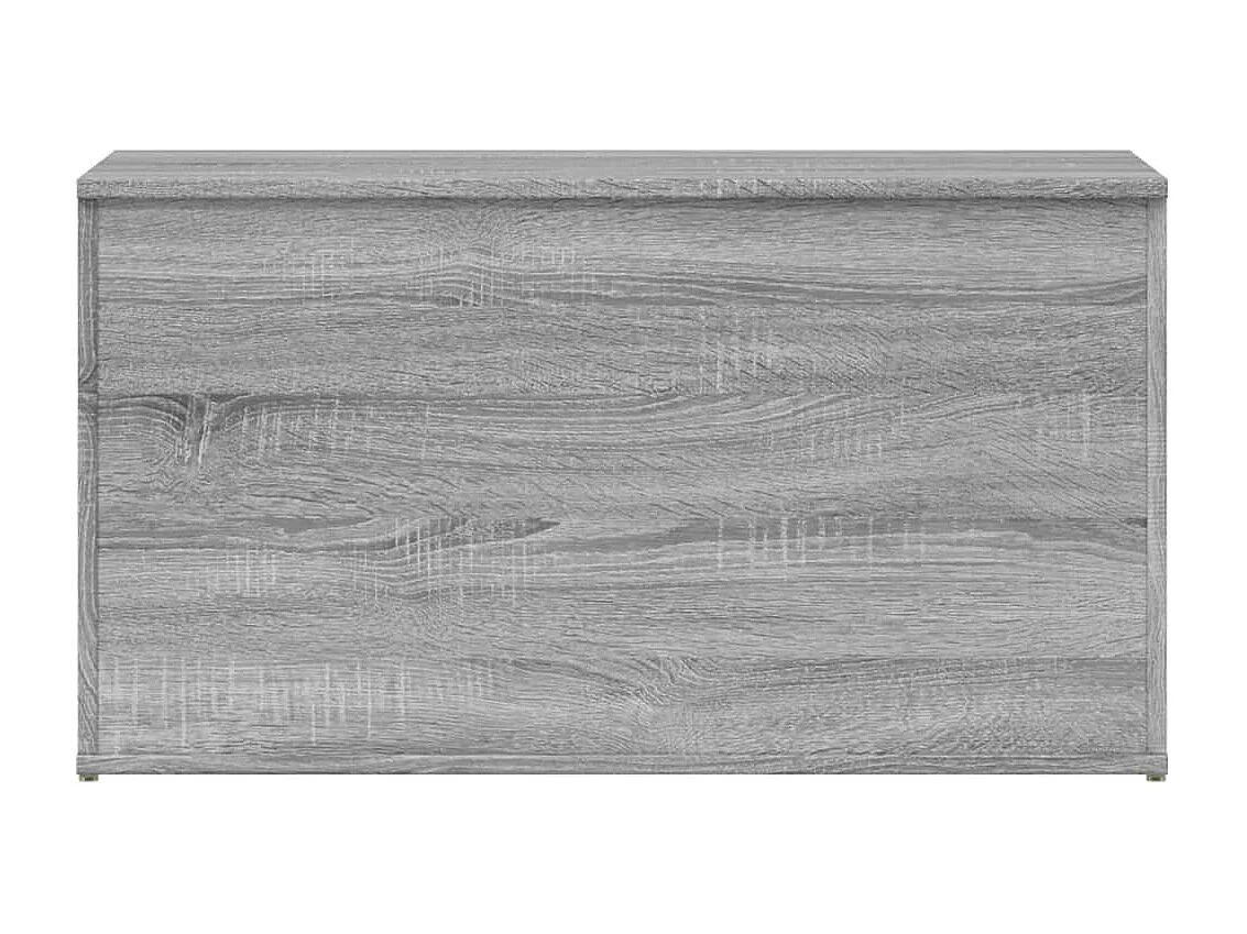 Coffre de rangement Sonoma gris 84x42x46 cm Bois d'ingénierie