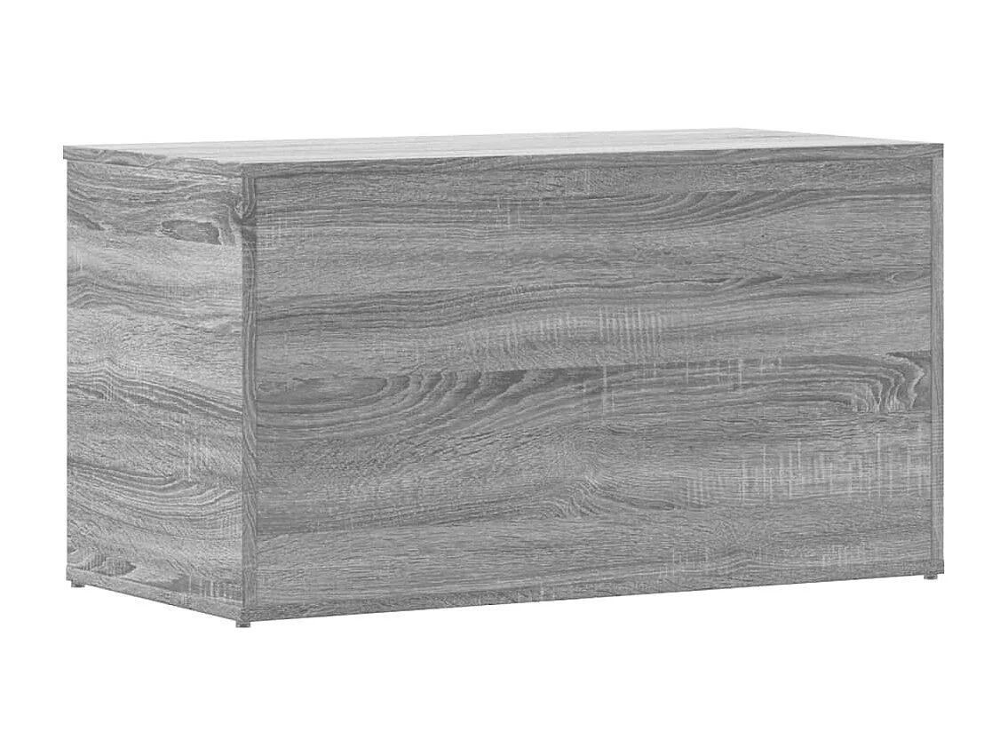 Coffre de rangement Sonoma gris 84x42x46 cm Bois d'ingénierie
