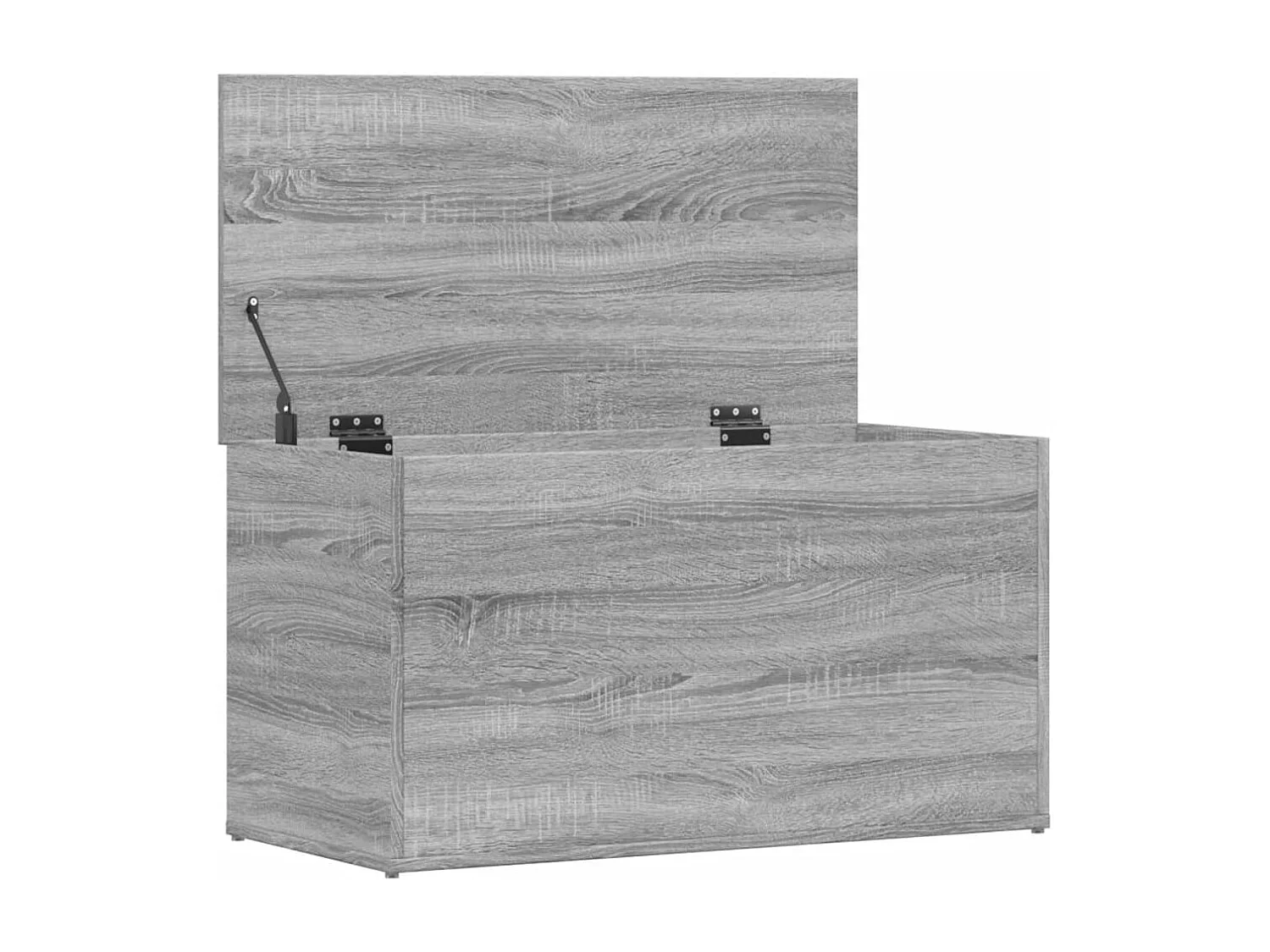 Coffre de rangement Sonoma gris 84x42x46 cm Bois d'ingénierie