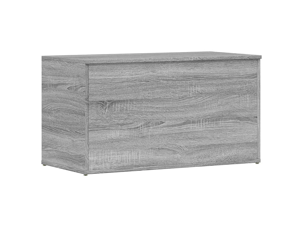 Coffre de rangement Sonoma gris 84x42x46 cm Bois d'ingénierie