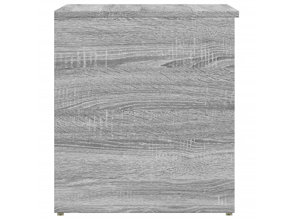 Coffre de rangement Sonoma gris 84x42x46 cm Bois d'ingénierie