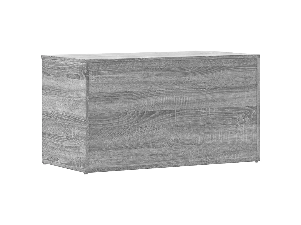 Coffre de rangement Sonoma gris 84x42x46 cm Bois d'ingénierie