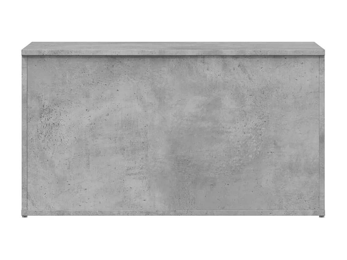 Opbergkist 84x42x46 cm bewerkt hout betongrijs