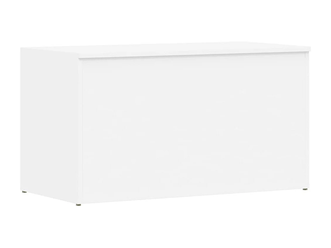 Aufbewahrungstruhe Weiß 84x42x46 cm Holzwerkstoff