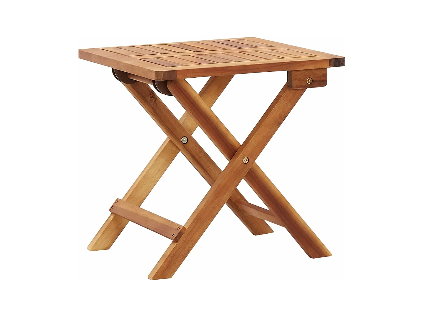 Table pliable de jardin 40x40x40 cm Bois d'acacia massif