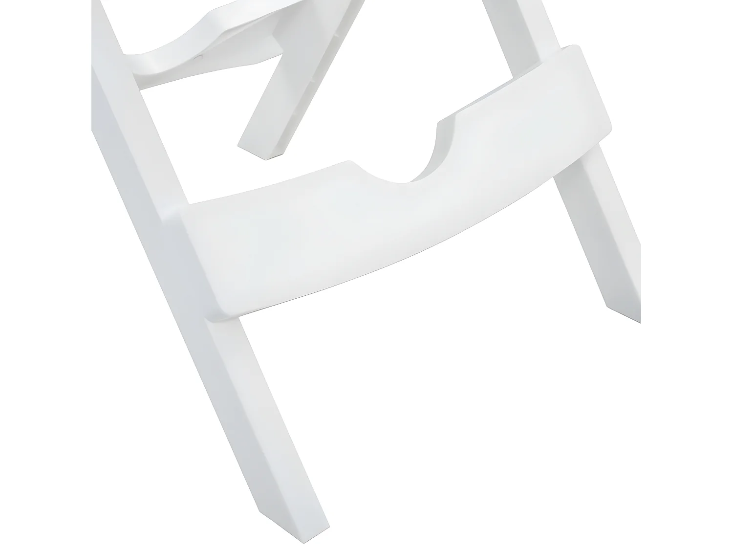 Gartentisch Klappbar 45,5 x 38,5 x 50 cm Weiß