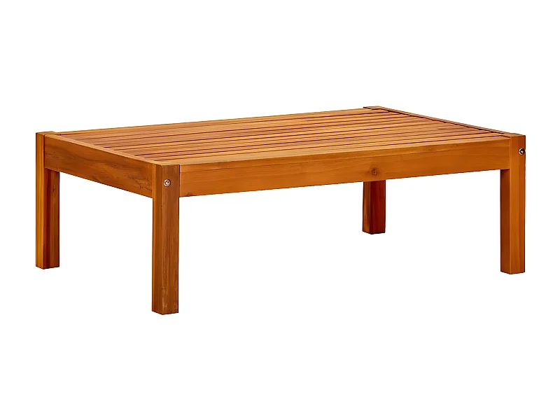 Gartentisch 85x57x29 cm Massivholz Akazie