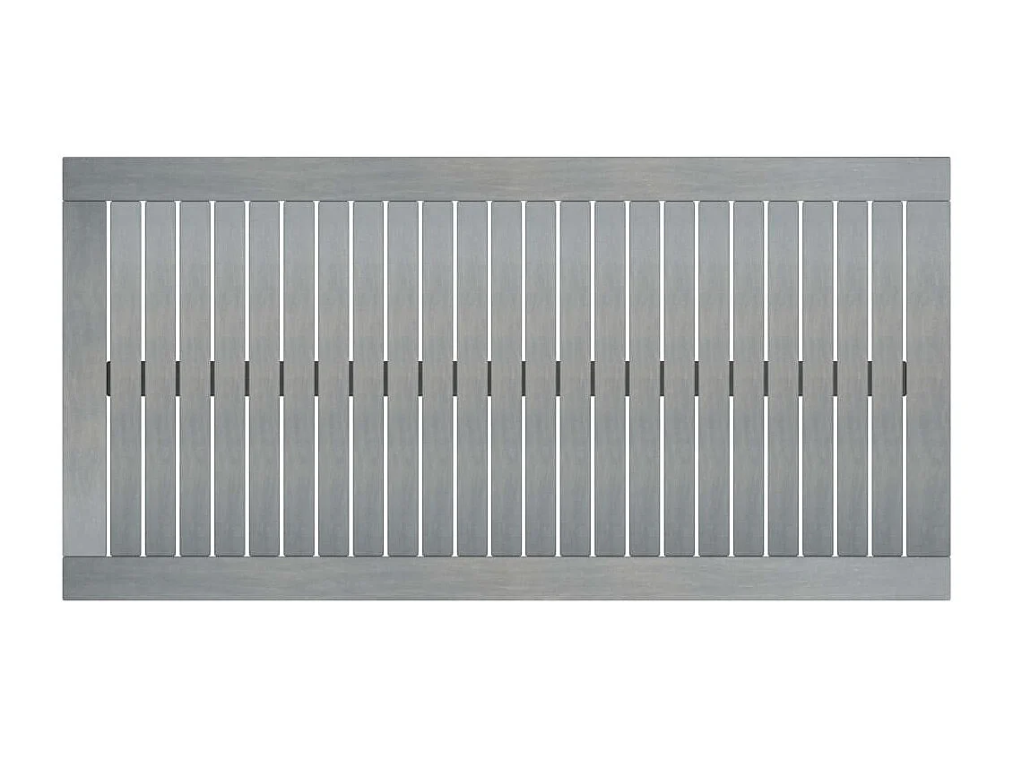 Salontafel 100x50x33 cm massief acaciahout grijs