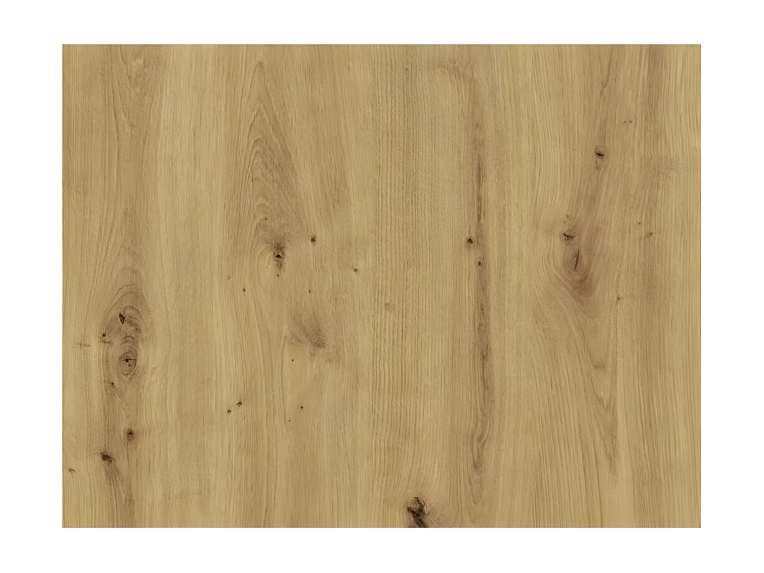 Armário de gavetas móvel cor carvalho artesanal e branco brilhante