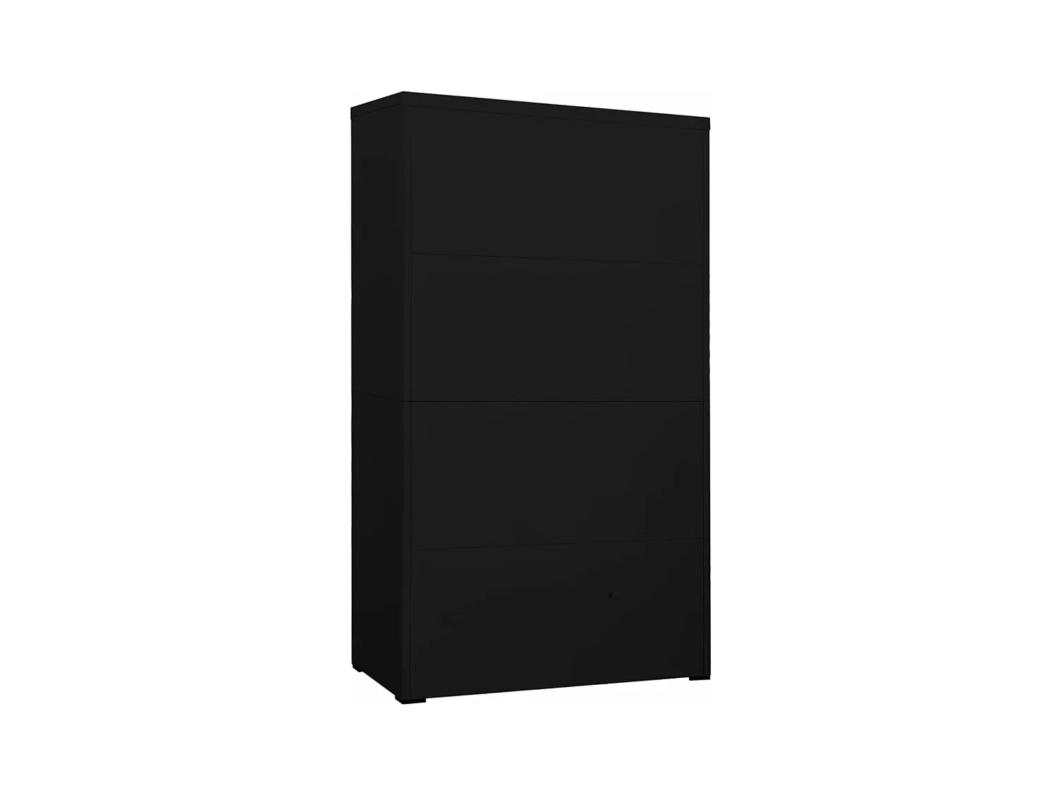 Classeur Noir 90x46x164 cm Acier