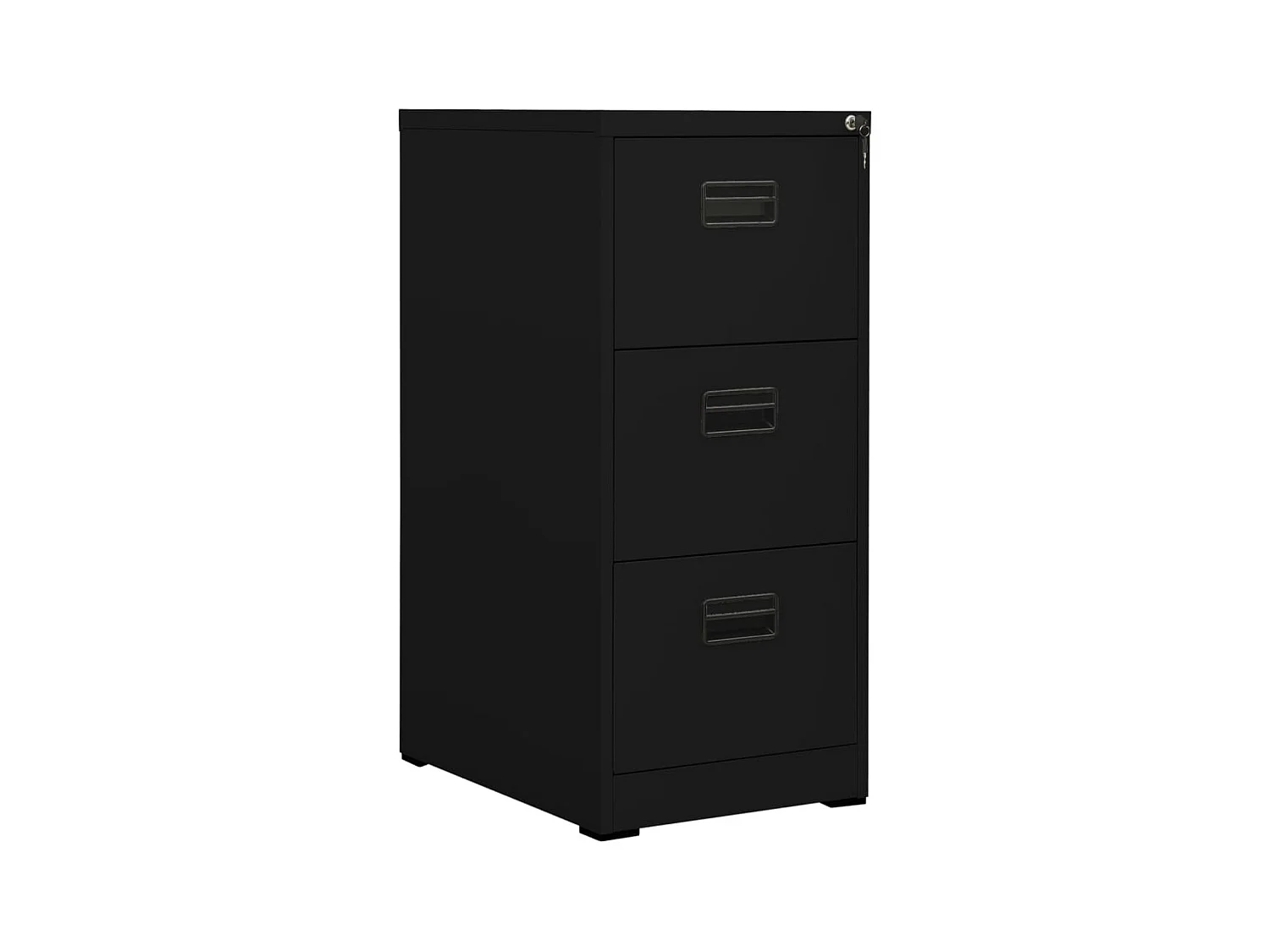 Classeur Noir 46x62x102,5 cm Acier