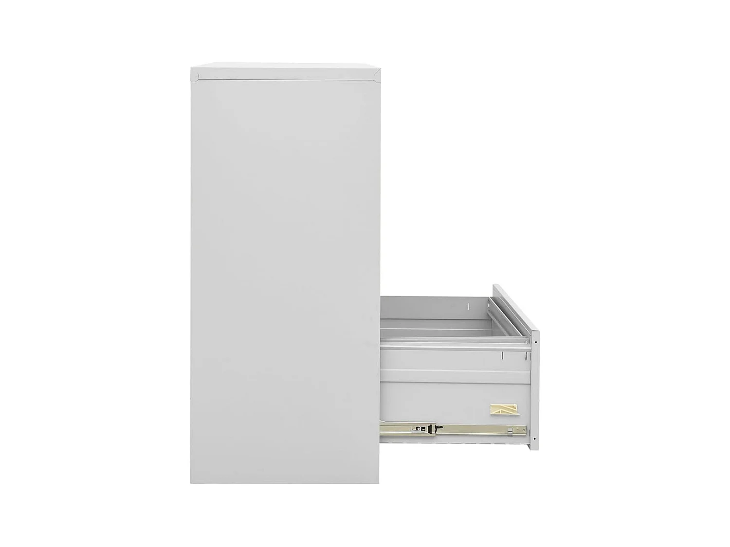 Arquivador 90x46x103 cm aço cinzento-claro