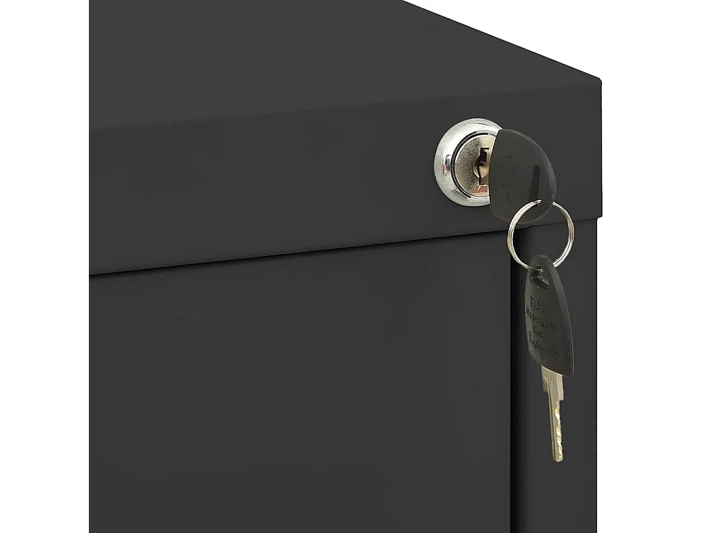 Classeur Anthracite 46x62x102,5 cm Acier