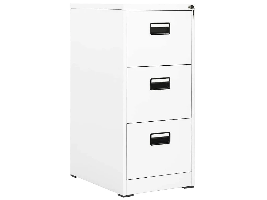 Classeur Blanc 46x62x102,5 cm Acier