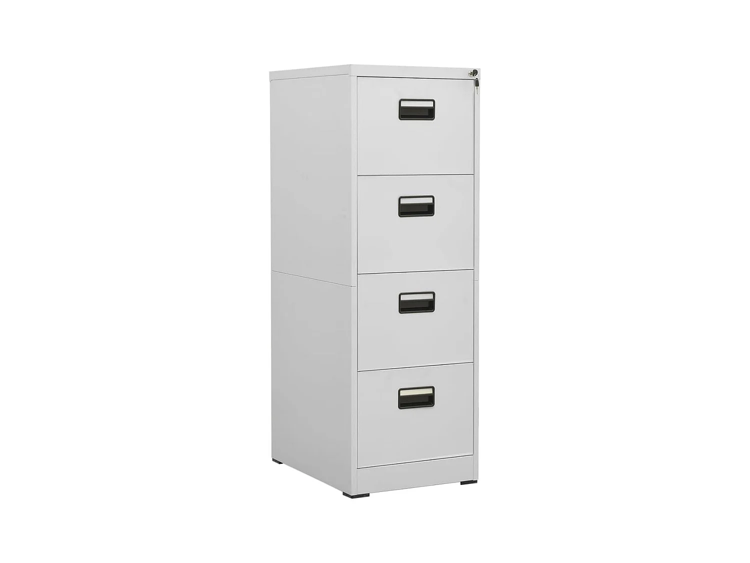 Classeur Gris clair 46x62x133 cm Acier