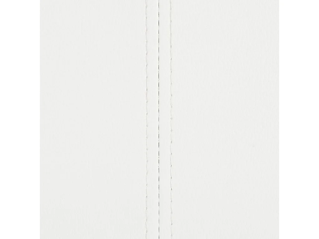 Eetkamerstoelen 6 st kunstleer wit