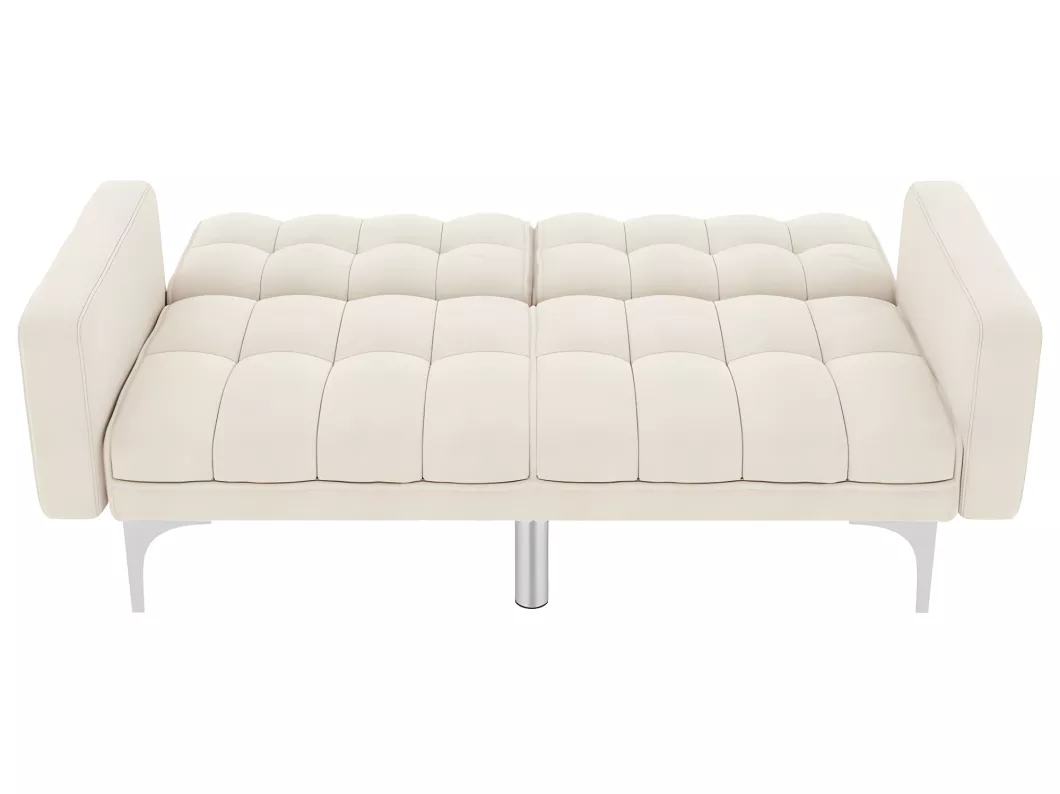 Kauf Unique Schlafsofa Creme Stoff