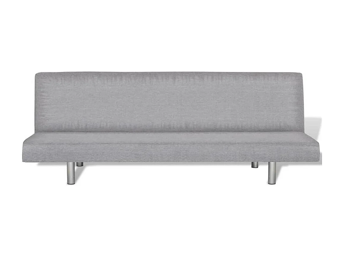 Canapé-lit Gris clair Polyester