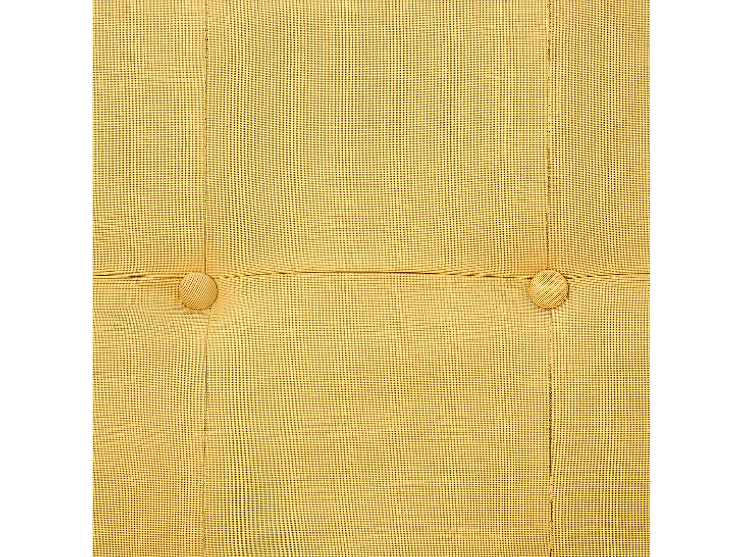 Canapé-lit avec accoudoir Jaune Polyester