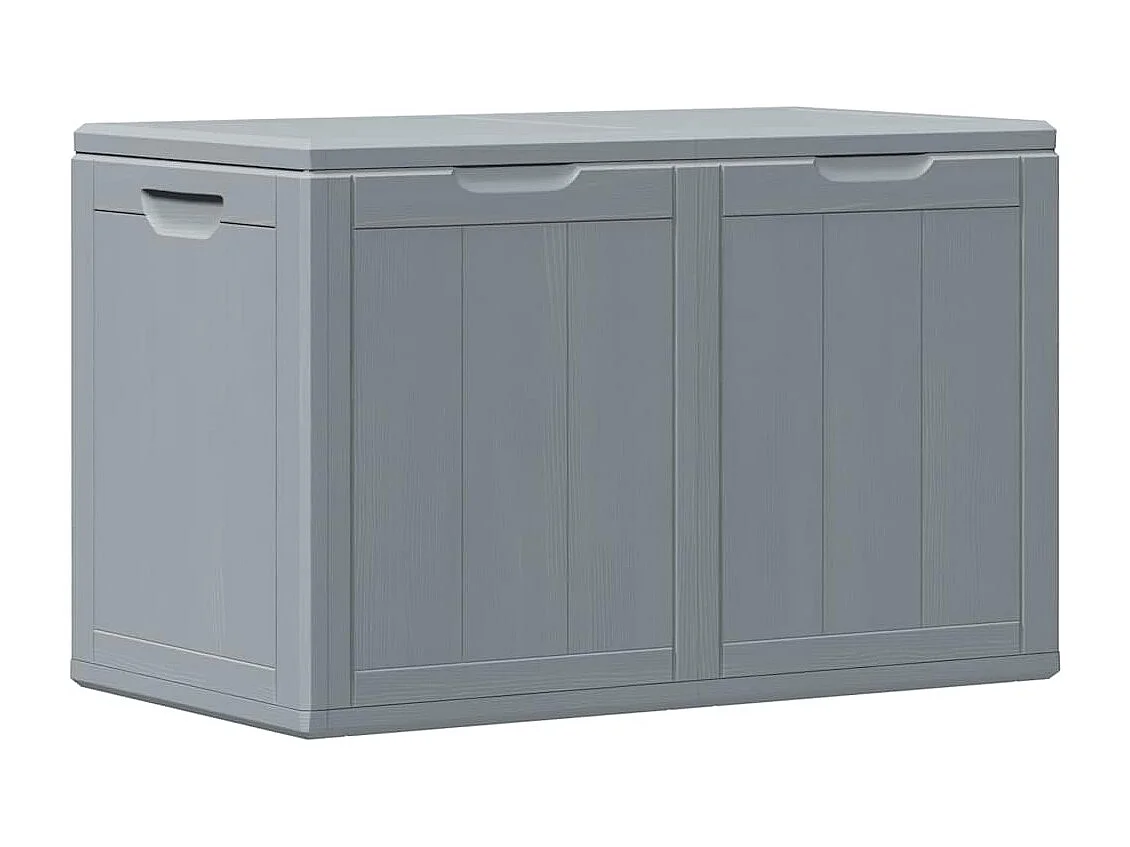 Tuinbox 180 L PP houtlook grijs