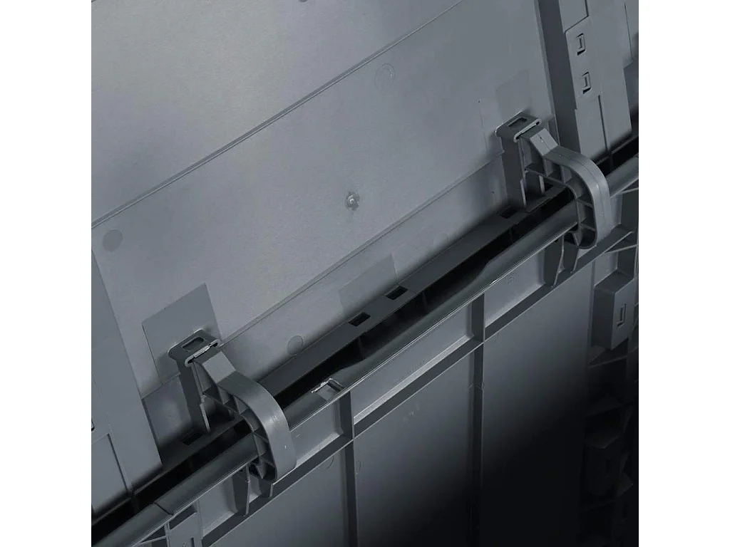 Tuinbox 180 L PP houtlook grijs