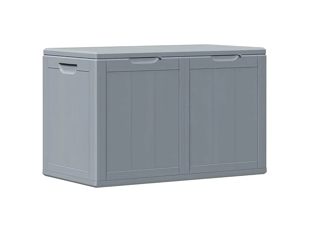Tuinbox 180 L PP houtlook grijs