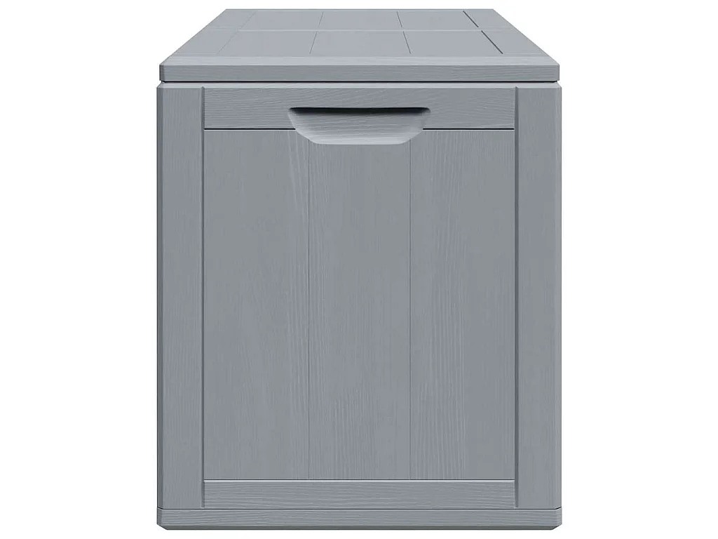 Tuinbox 180 L PP houtlook grijs