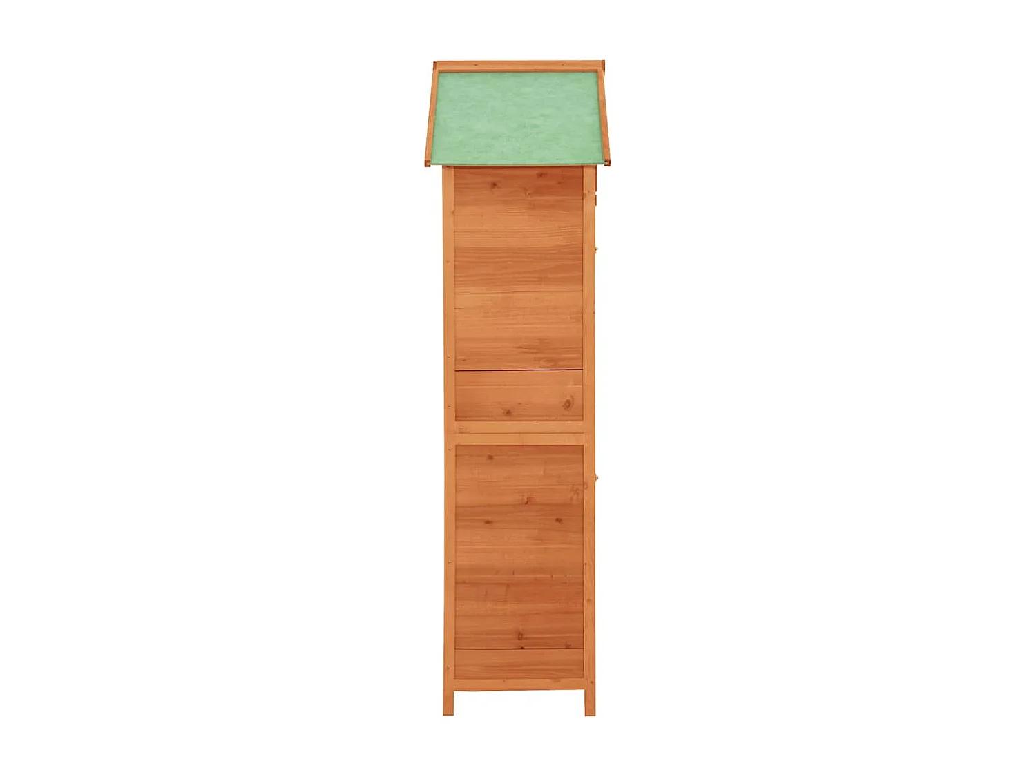Armoire de rangement de jardin Marron 42,5x64x190 cm