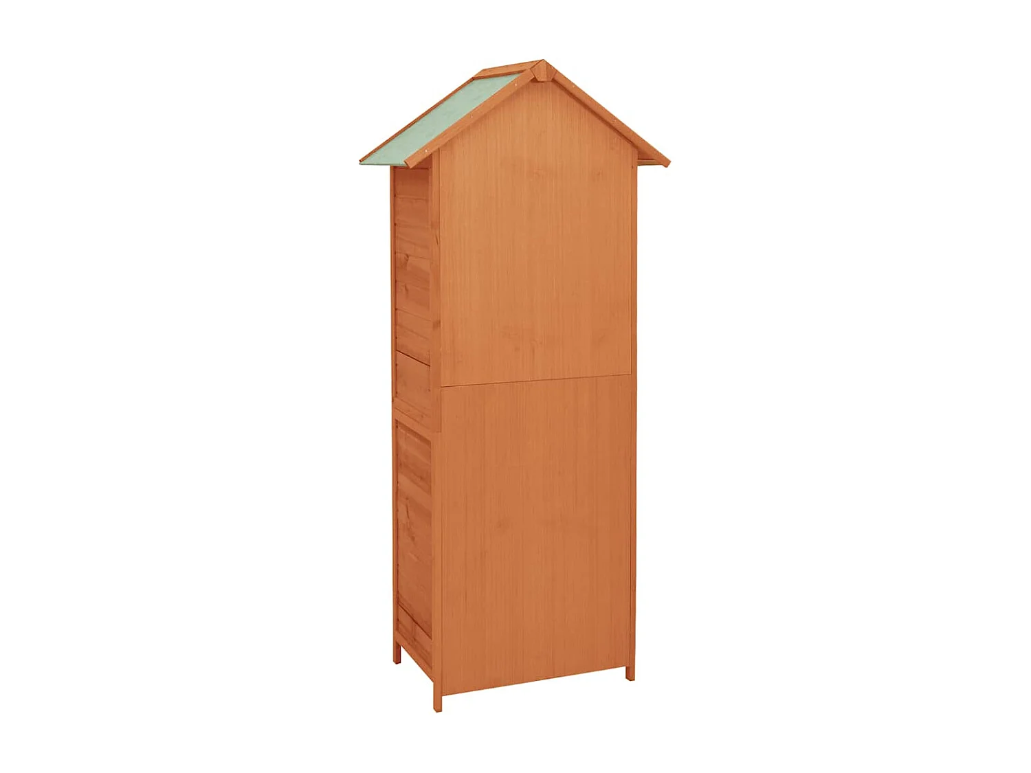 Armoire de rangement de jardin Marron 42,5x64x190 cm
