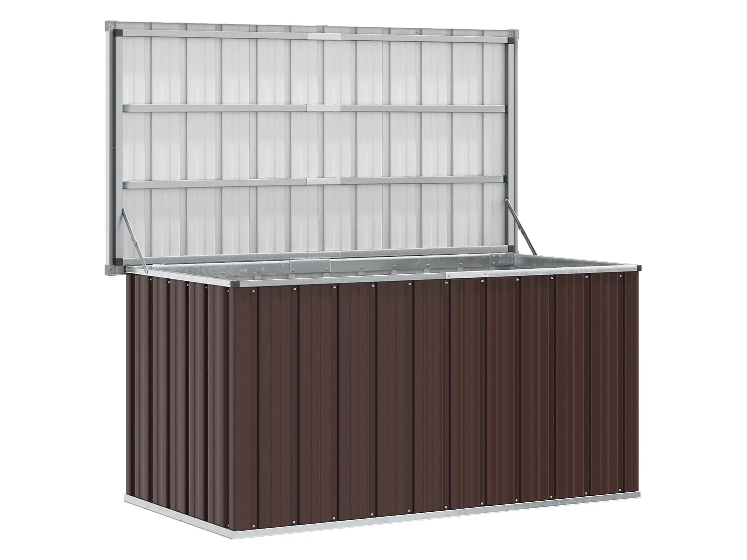 Tuinbox Bruin 129x67x65 cm