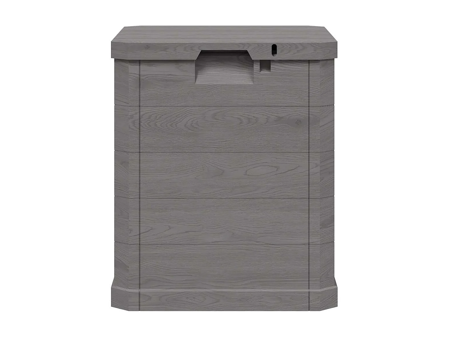 Garten-Aufbewahrungsbox 90 L Braun