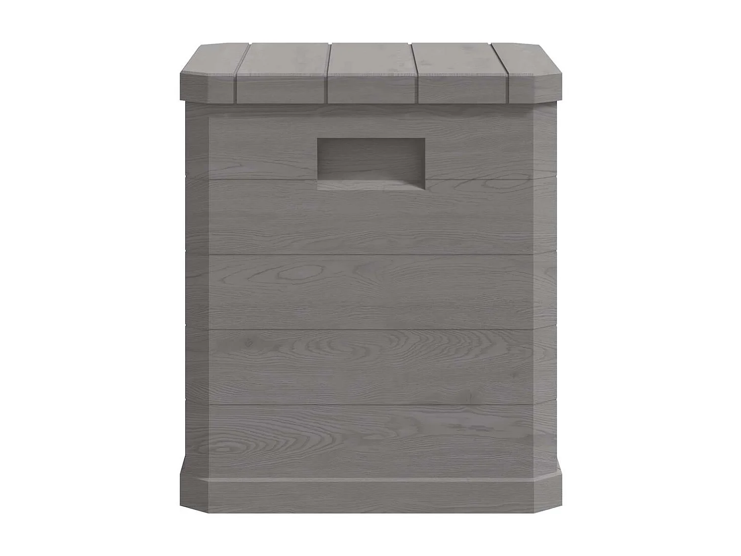 Garten-Aufbewahrungsbox 90 L Braun