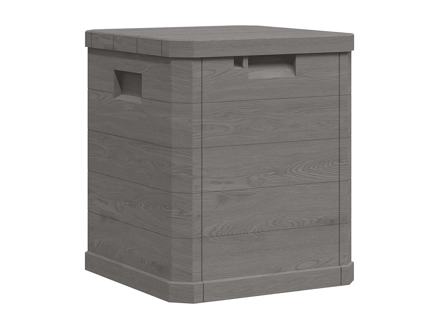 Garten-Aufbewahrungsbox 90 L Braun