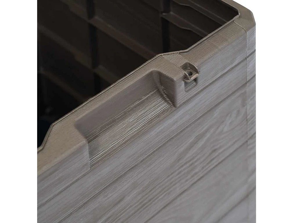 Garten-Aufbewahrungsbox 90 L Braun