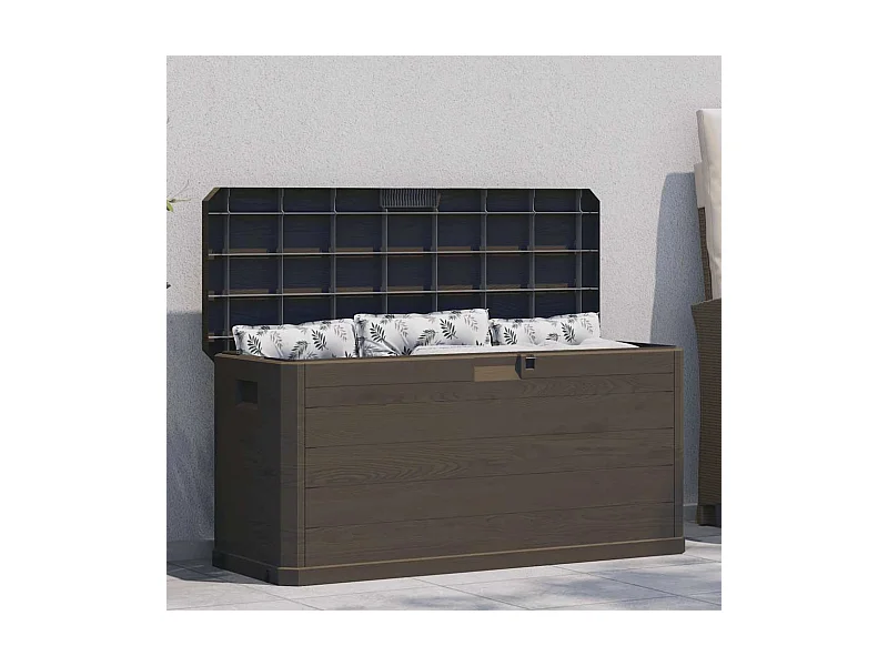 Baule da Giardino 280 L Marrone