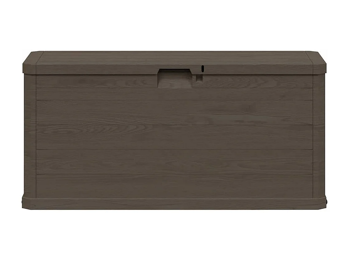 Garten-Aufbewahrungsbox 280 L Braun