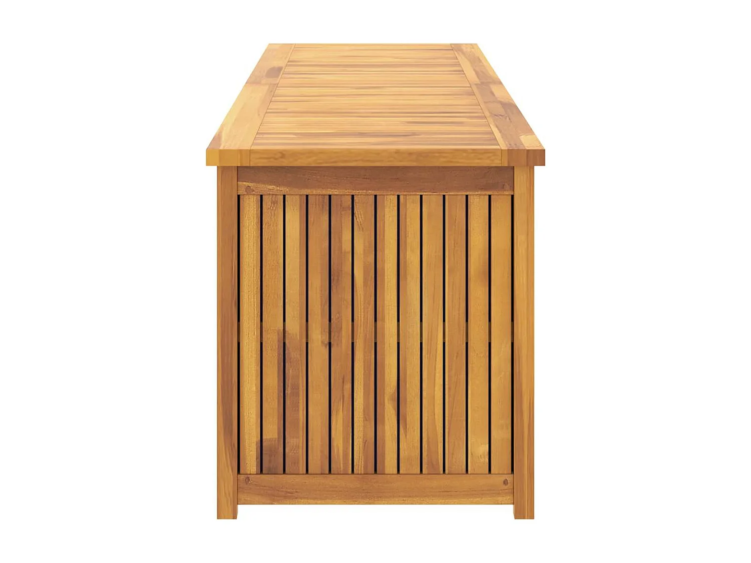 Gartenbox 200x50x55 cm Massivholz Teak
