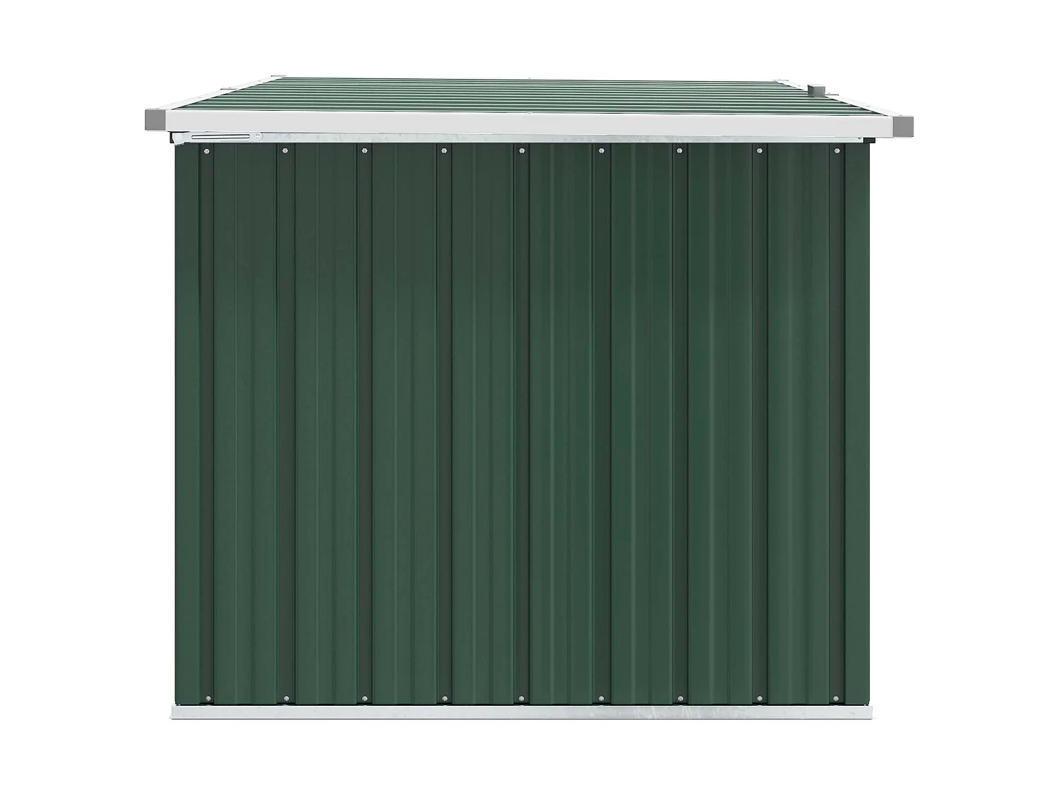 Caixa de arrumação para jardim 149x99x93 cm verde