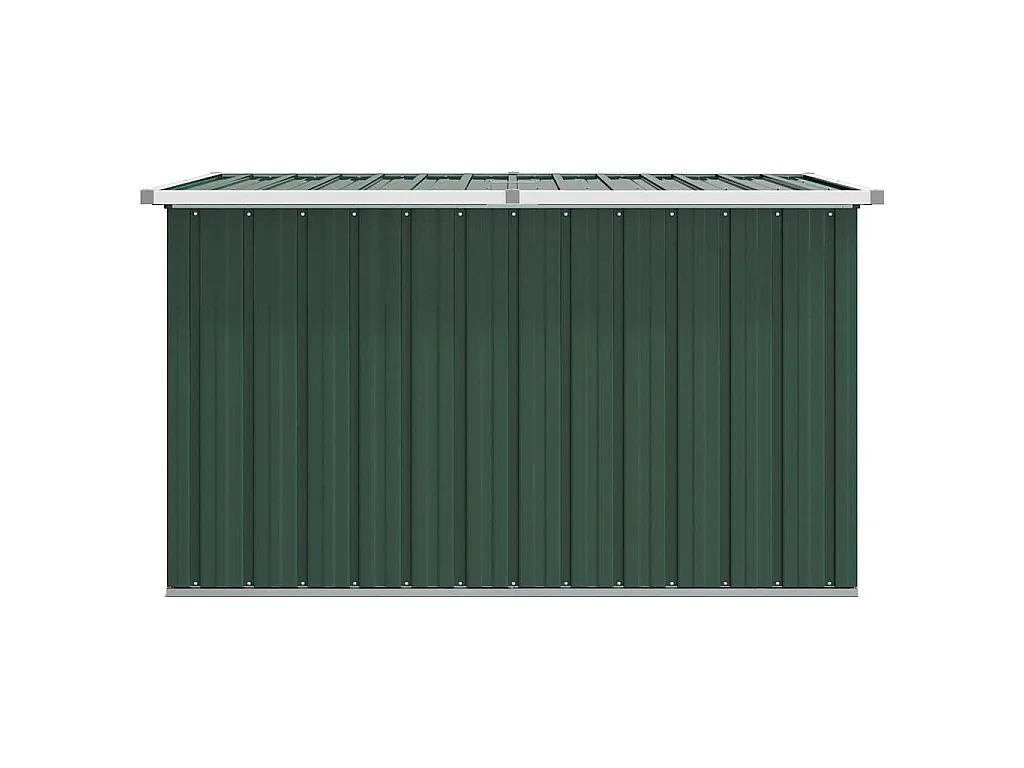 Caixa de arrumação para jardim 149x99x93 cm verde