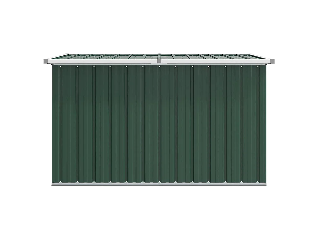 Caixa de arrumação para jardim 150x101x91 cm verde