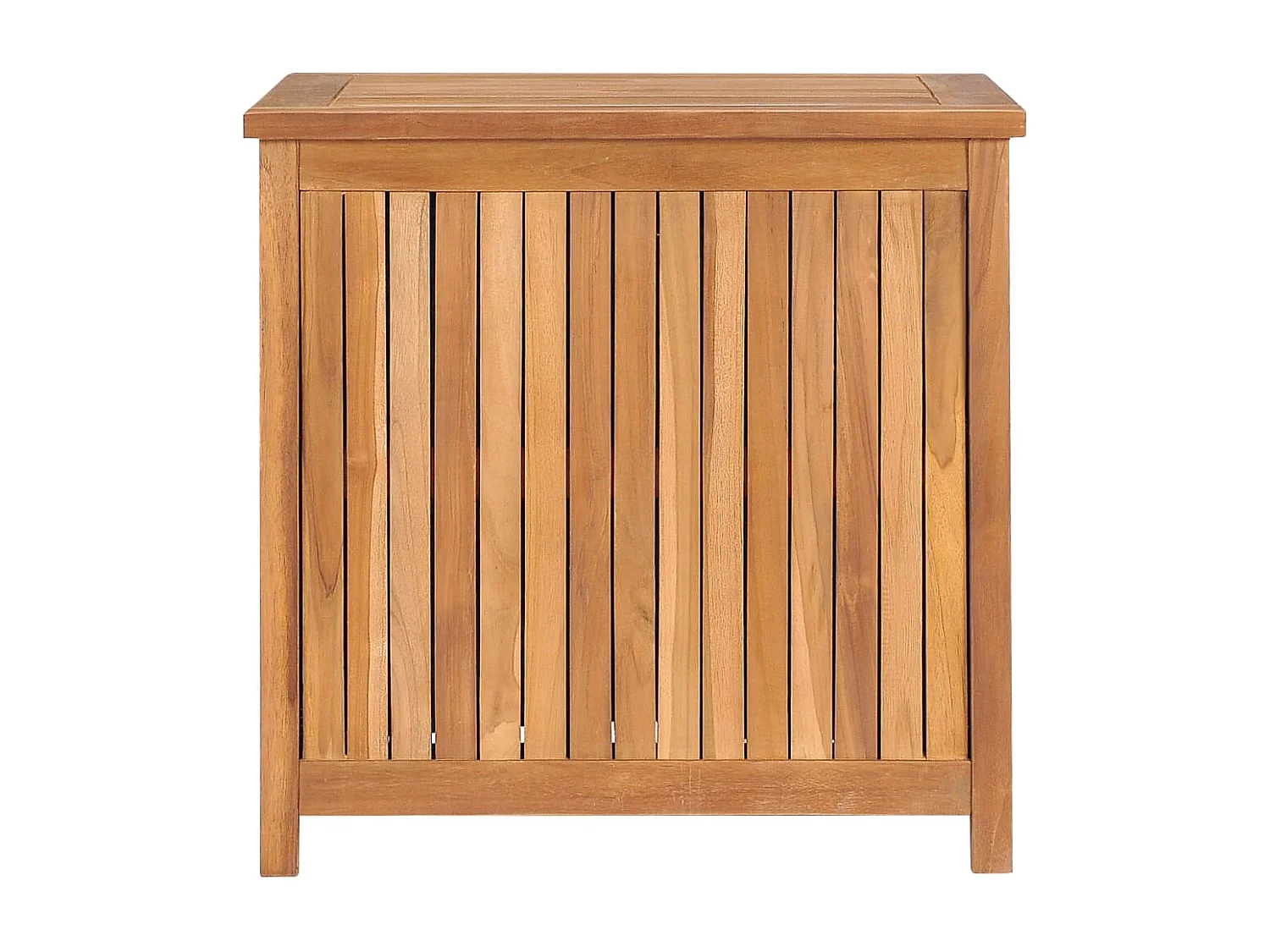 Boîte de rangement de jardin 60x50x58 cm Bois de teck solide