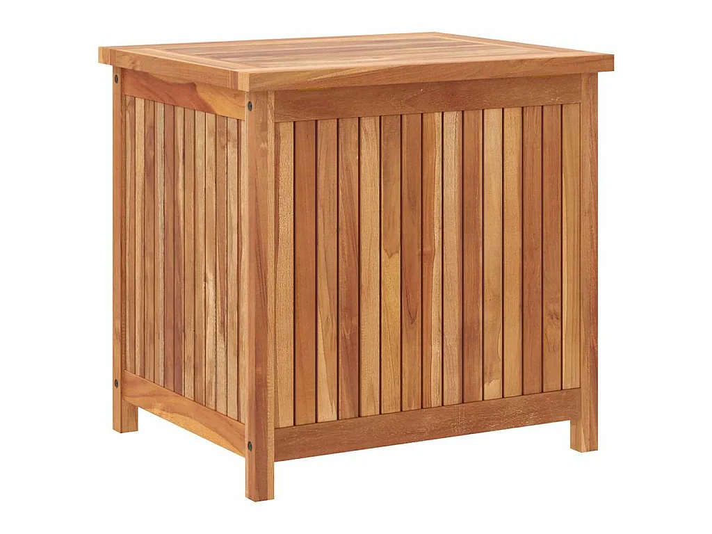 Opbergbox 60x50x58 cm massief teakhout