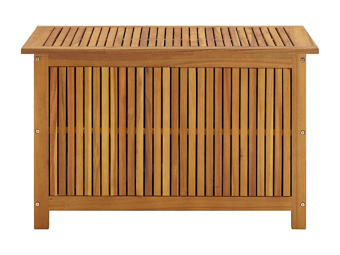 Gartenbox 90x50x58 cm Massivholz Akazie