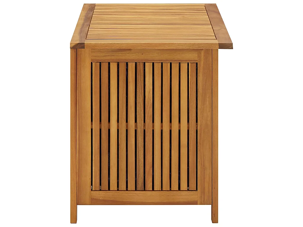Boîte de rangement de jardin 90x50x58 cm bois d'acacia massif