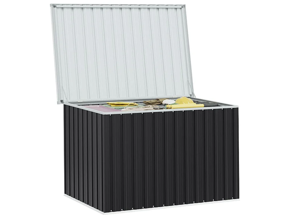 Baule da Giardino Antracite 149x99x93 cm