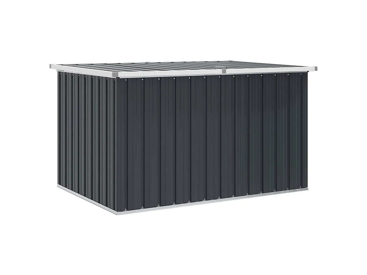 Boîte de rangement de jardin Anthracite 149x99x93 cm