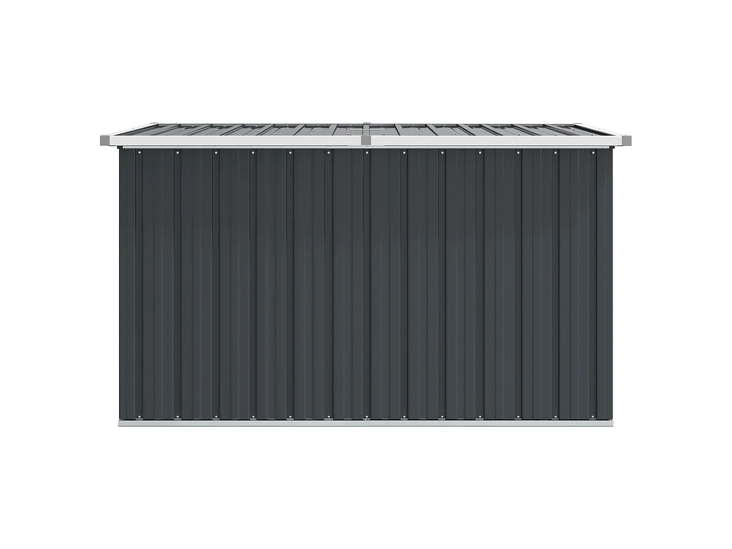Boîte de rangement de jardin Anthracite 149x99x93 cm